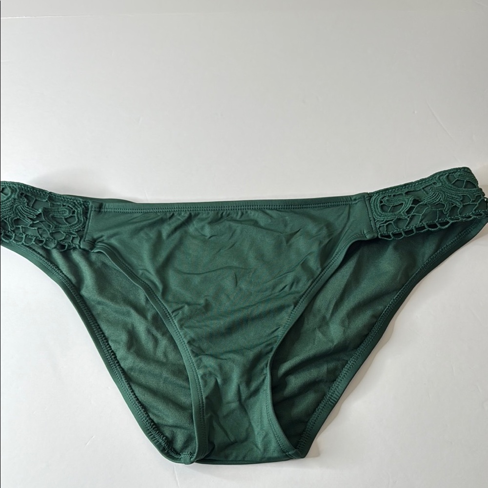 Shade & Shore Bikini Swim Bottoms Green XL